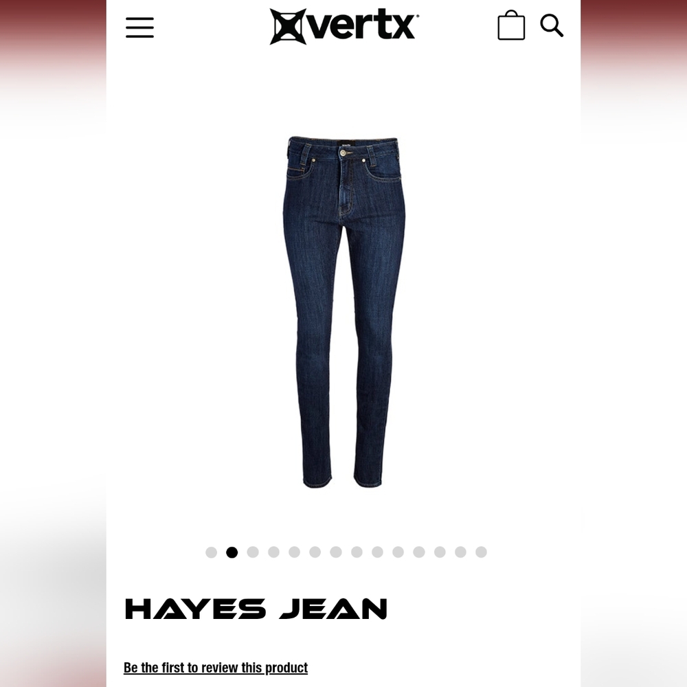 Vertx Hayes high rise straight jeans